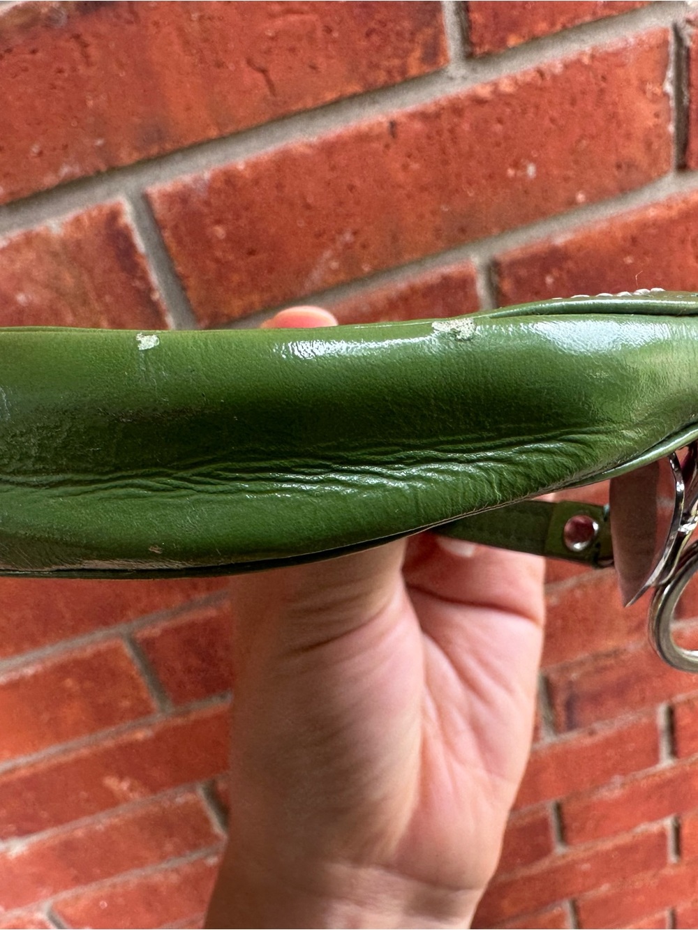 Coach Pink and Green Watermelon Wristlet Charm - Picture 3 of 4